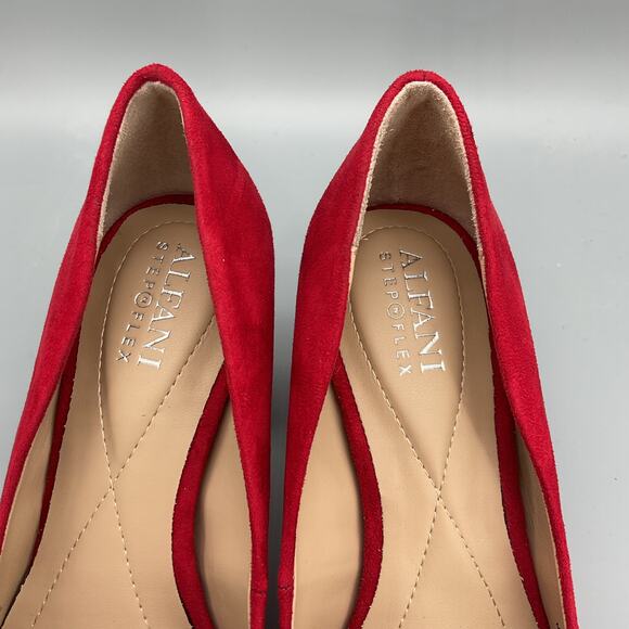 NEW Alfani Women’s Jensonn Pointed Toe Dress Heels Red Size 5M - Picture 6 of 10